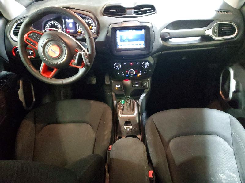 2018 Jeep Renegade VIN ZACCJBAB8JPH43782 COPART salvage auction — FRONT END, Pa - Certificate Of Salvage, sold $1,500 on 2026-07-09 (photo 8)