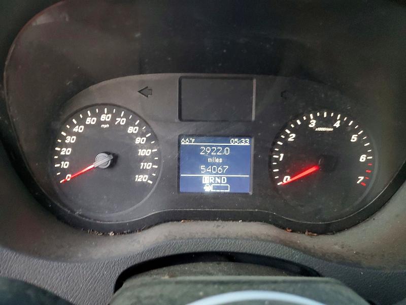 2021 Mercedes-benz Sprinter VIN W1Y40CHY2MT062268 COPART salvage auction — MECHANICAL, Ms - Certificate Of Title, sold $9,200 on 2026-07-10 (photo 9)