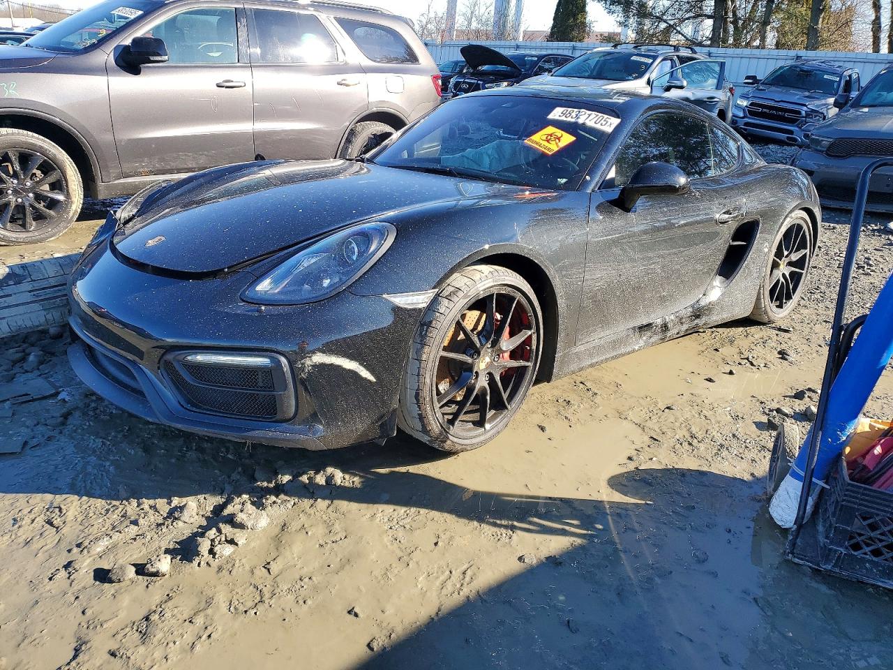 2016 Porsche Cayman VIN WP0AB2A80GK185826 COPART salvage auction — Side, NJ - CERT OF TITLE-SALVAGE, sold $20,700 on 2026-03-16 (photo 1)