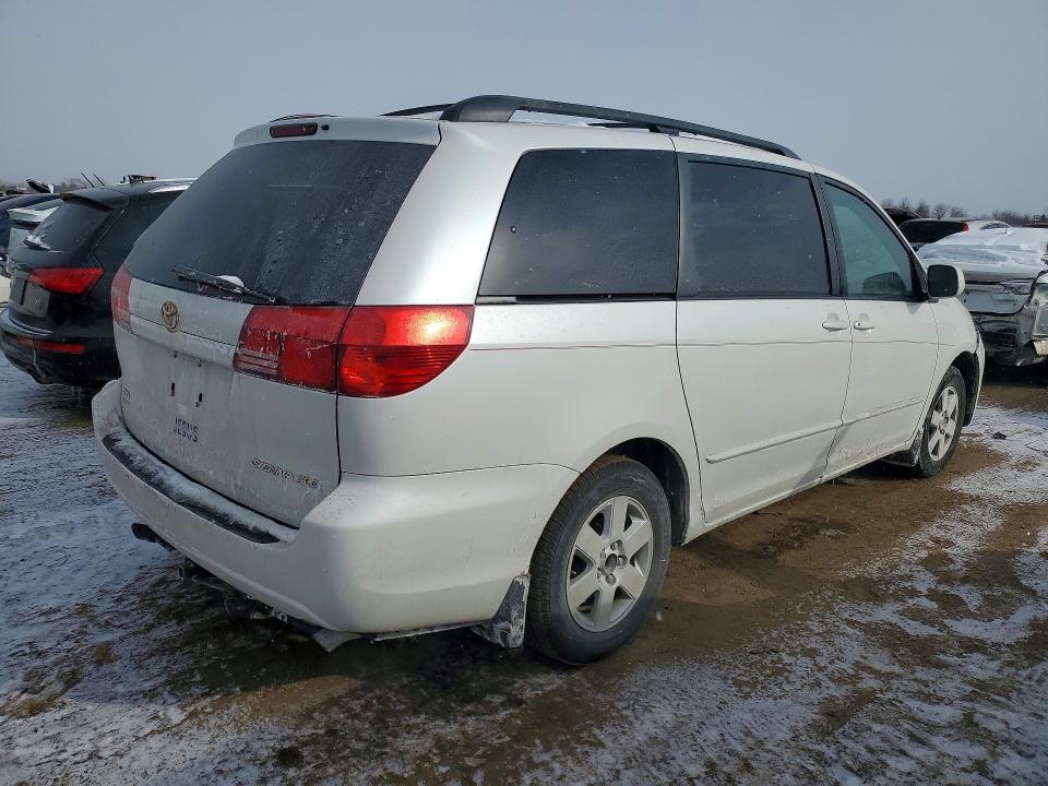 2004 Toyota Sienna VIN 5TDZA22C94S074740 COPART salvage auction — FRONT END, Il - Salvage Certificate, sold $800 on 2026-07-07 (photo 3)