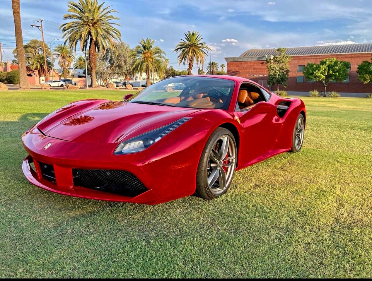2016 Ferrari 488 GTB VIN ZFF79ALA5G0214993 COPART salvage auction — Normal Wear, AZ - CERT OF TITLE-RESTORED SALVAGE (P), sold $137,000 on 2026-02-20 (photo 2)