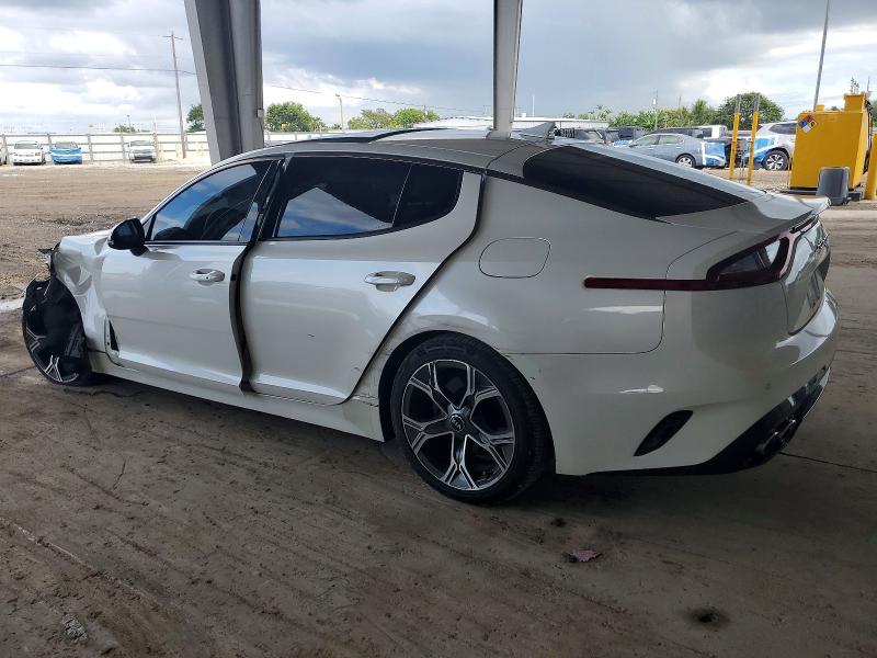 2021 Kia Stinger VIN KNAE15LA0M6097222 COPART salvage auction — FRONT END, Fl - Certificate Of Destruction, sold $3,100 on 2026-07-08 (photo 2)