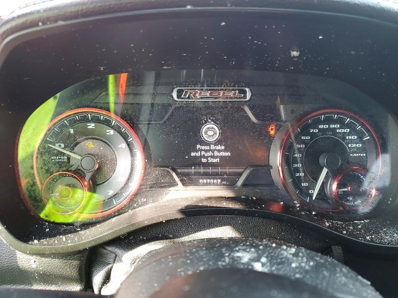 2019 Ram 1500 VIN 1C6SRFLT3KN551009 COPART salvage auction — ROLLOVER, Id - Salvage Certificate Of Title, sold $150 on 2026-07-02 (photo 9)