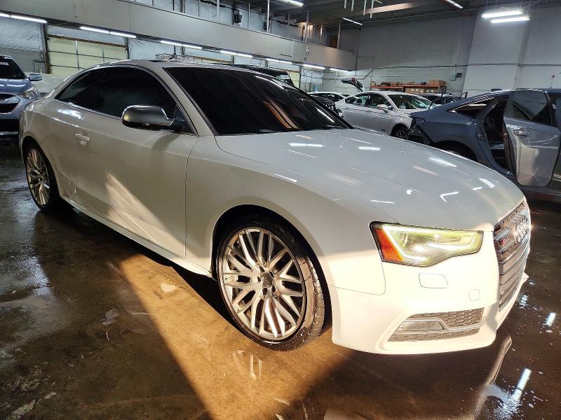 2015 Audi S5 VIN WAUCGAFR3FA029951 COPART salvage auction — SIDE, Co - Salvage Title, sold $3,500 on 2026-07-20 (photo 4)
