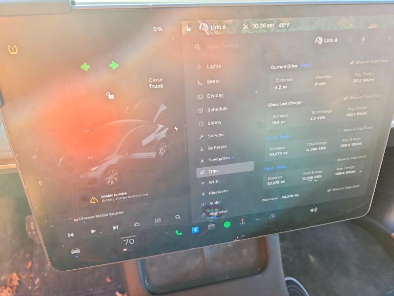 2023 Tesla Model y VIN 7SAYGAEE7PF771059 COPART salvage auction — FRONT END, Or - Salvage Title Certificate, sold $8,200 on 2026-07-22 (photo 9)