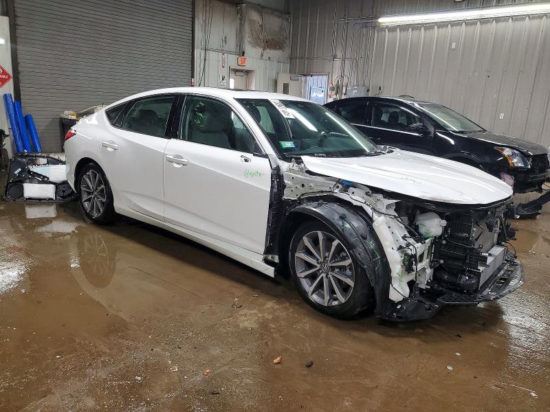 2025 Acura Integra VIN 19UDE4H25SA013048 COPART salvage auction — FRONT END, Il - Salvage Certificate, sold $12,300 on 2026-07-09 (photo 4)