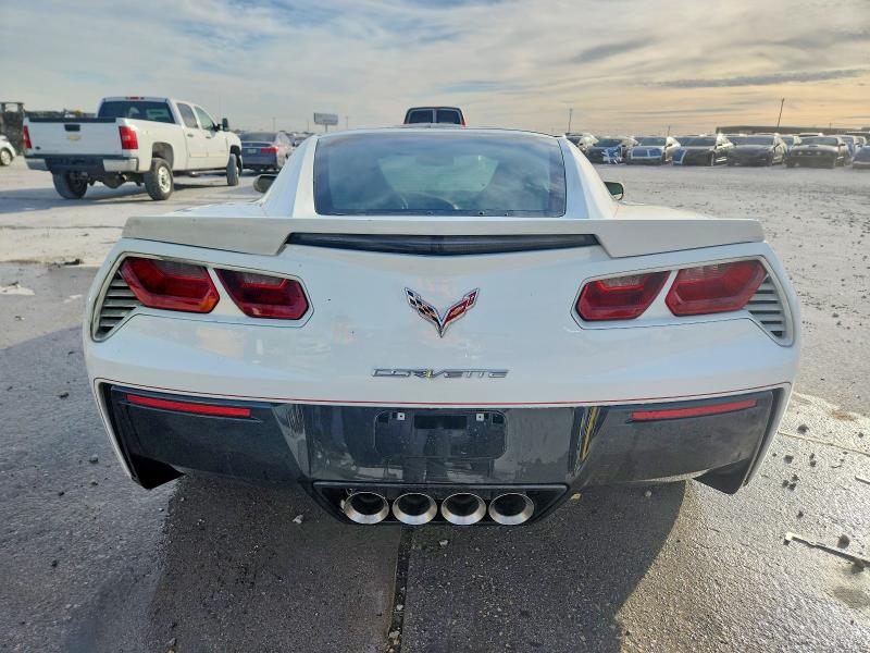 2016 Chevrolet Corvette stingray VIN 1G1YM2D75G5120487 COPART salvage auction — BURN, Tx - Certificate Of Title, sold $9,700 on 2026-07-28 (photo 6)