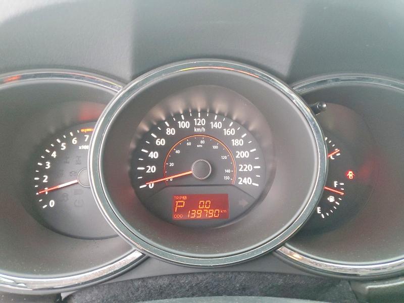 2011 Kia Sorento VIN 5XYKU3A26BG080867 COPART salvage auction — FRONT END, Qc - Gravement Accidente, sold $1,900 on 2026-07-28 (photo 9)
