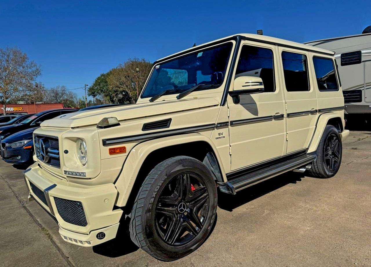 2015 Mercedes-benz G-class VIN WDCYC7DF9FX234021 COPART salvage auction — Minor Dent/Scratches, TX - CERT OF TITLE-REBUILT SALVAGE (P), sold $72,000 on 2026-03-03 (photo 2)