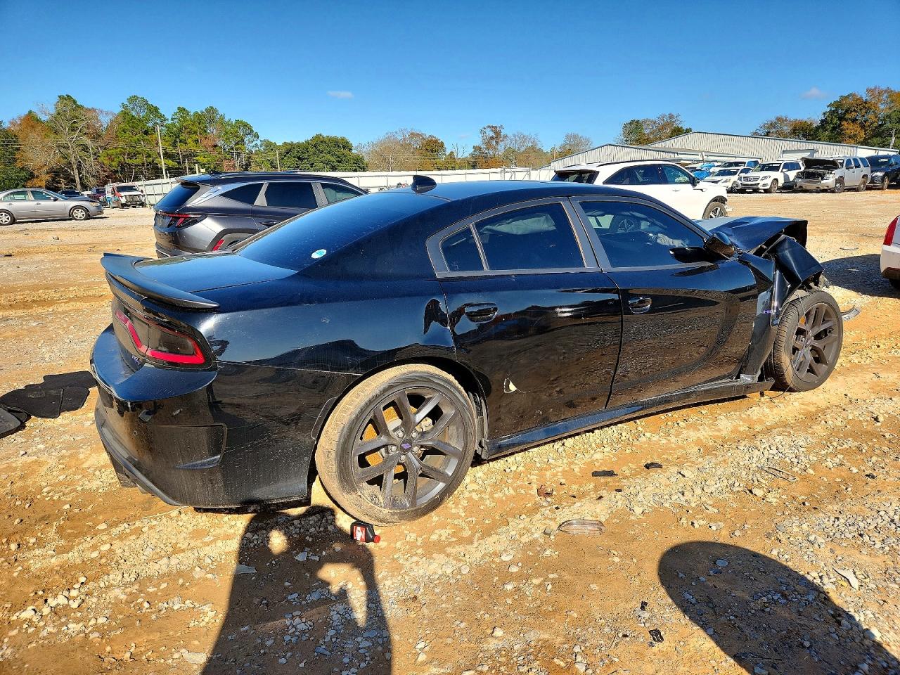 2019 Dodge Charger VIN 2C3CDXCT2KH633103 COPART salvage auction — Front End, AL - CERT OF TITLE-SALVAGE TITLE, sold $1,850 on 2026-07-06 (photo 3)