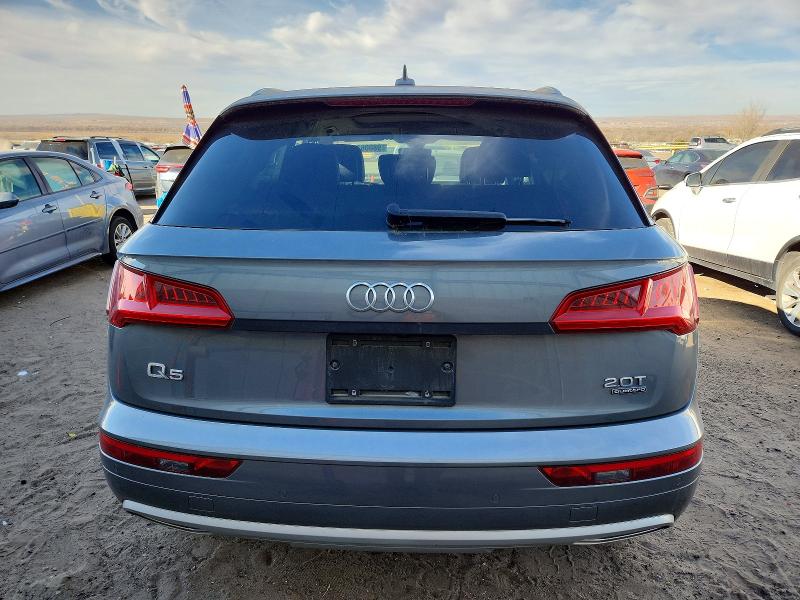 2018 Audi Q5 VIN WA1BNAFY0J2201443 COPART salvage auction — FRONT END, Nm - Cert Of Title-Salvage, sold $2,750 on 2026-07-30 (photo 6)