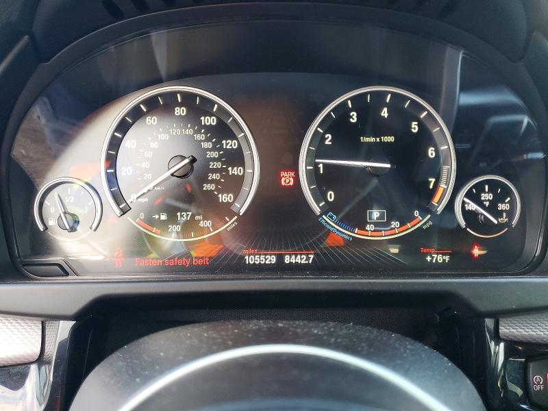 2016 BMW X5 VIN 5UXKR2C59G0R71170 COPART salvage auction — REAR END, Hi - Certificate Of Salvage, sold $4,900 on 2026-07-27 (photo 9)