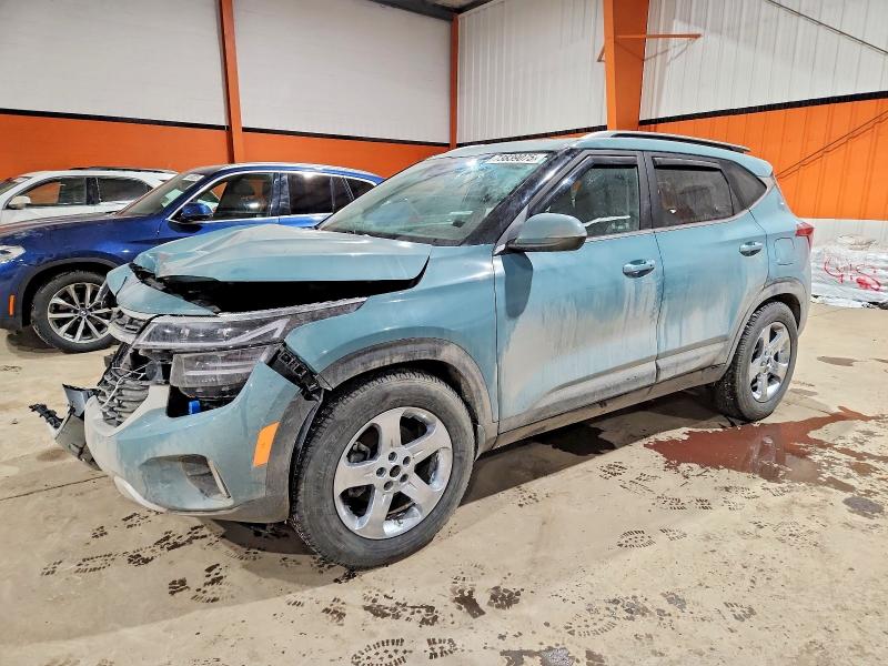2025 Kia Seltos VIN KNDEUCAAXS7776164 COPART salvage auction — FRONT END, Salvage Title, sold $975 on 2026-07-21 (photo 1)