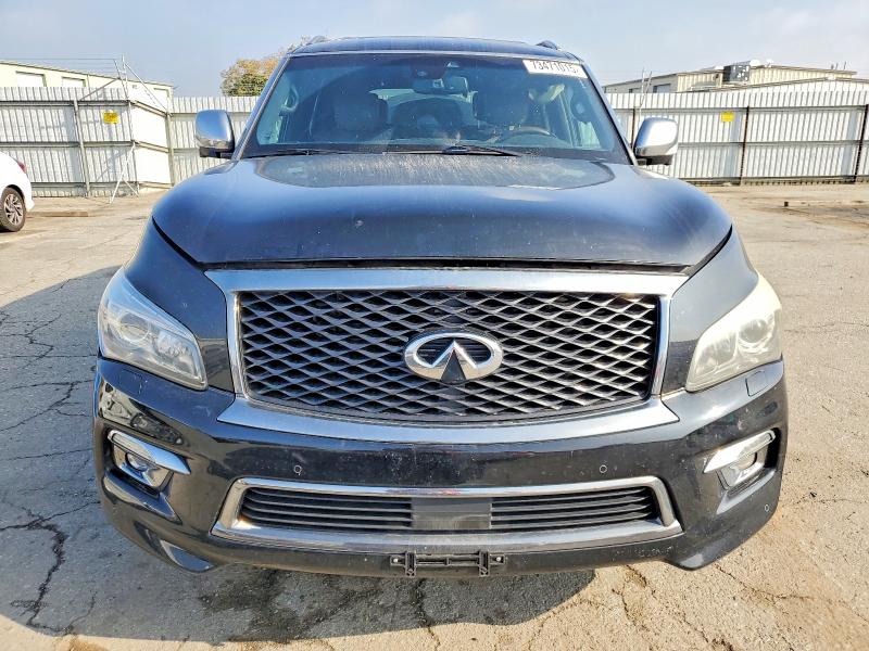 2017 Infiniti Qx80 VIN JN8AZ2NE3H9156751 COPART salvage auction — SIDE, Ca - Salvage Certificate, sold $4,300 on 2026-07-17 (photo 5)