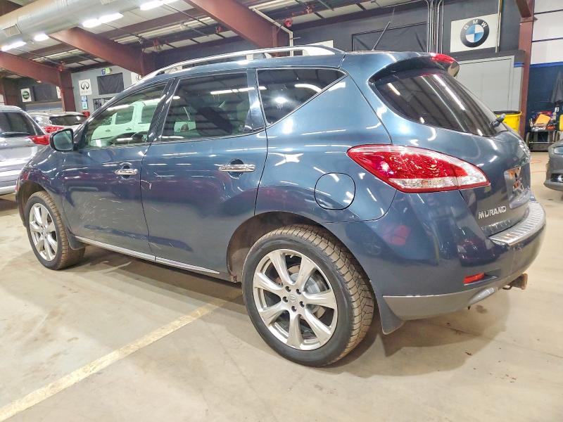 2014 Nissan Murano VIN JN8AZ1MW7EW527055 COPART salvage auction — MINOR DENT/SCRATCHES, Vt - Certificate Of Title, sold $4,900 on 2026-07-31 (photo 2)