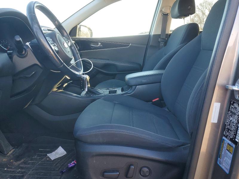 2018 Kia Sorento VIN 5XYPG4A31JG348833 COPART salvage auction — FRONT END, Nj - Cert Of Title-Salvage, sold $1,800 on 2026-07-23 (photo 7)