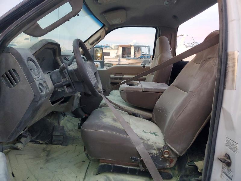2008 Ford F-550 super duty VIN 1FDAF56R68EB78057 COPART salvage auction — VANDALISM, Nv - Salvage Title, sold $375 on 2026-07-08 (photo 7)