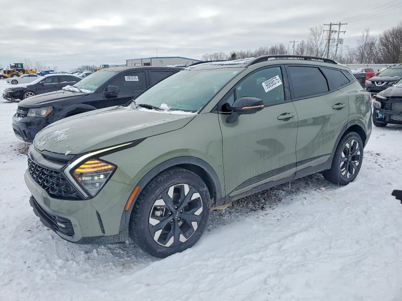 2024 Kia Sportage VIN KNDPZDDH8R7137610 COPART salvage auction — SIDE, Mi - Scrap Certificate Of Title, sold $14,700 on 2026-07-02 (photo 1)