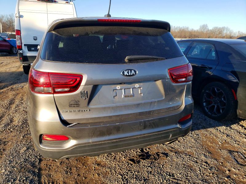 2019 Kia Sorento VIN 5XYPGDA51KG521009 COPART salvage auction — FRONT END, NJ - CERT OF TITLE-SALVAGE, sold $350 on 2026-07-28 (photo 6)