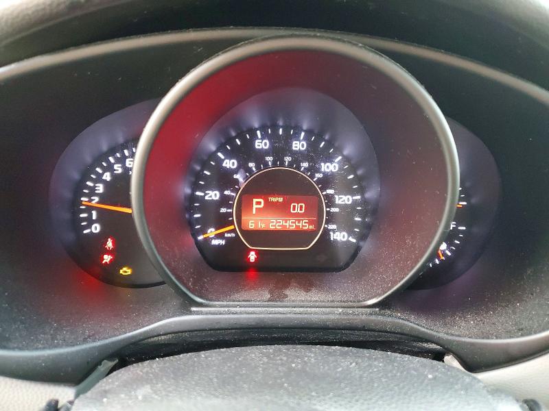 2016 Kia Soul VIN KNDJN2A21G7356573 COPART salvage auction — FRONT END, Oh - Cert Of Title-Salvage, sold $475 on 2026-07-10 (photo 9)