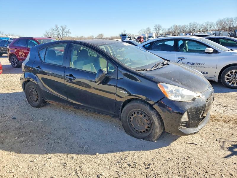 2012 Toyota Prius VIN JTDKDTB36C1502452 COPART salvage auction — FRONT END, Wv - Certificate Of Title, sold $975 on 2026-07-09 (photo 4)