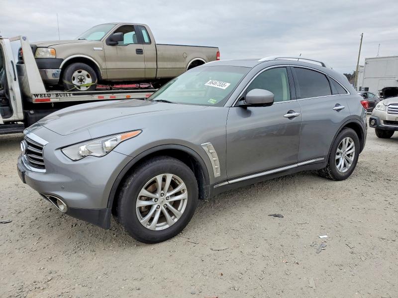 2012 Infiniti Fx35 VIN JN8AS1MW3CM153864 COPART salvage auction — FRONT END, Va - Certificate Of Title, sold $2,500 on 2026-07-22 (photo 1)