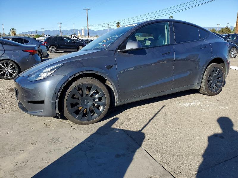 2021 Tesla Model y VIN 5YJYGDEE8MF091066 COPART salvage auction — FRONT END, Ca - Salvage Certificate, sold $6,300 on 2026-07-16 (photo 1)