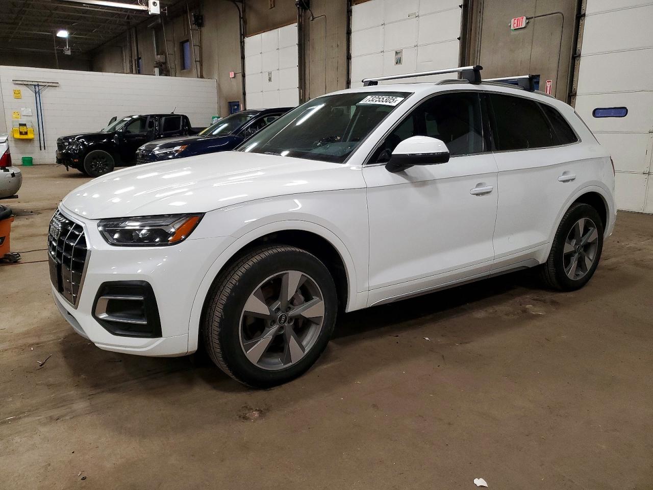 2023 Audi Q5 VIN WA1ABAFY9P2013842 COPART salvage auction — Hail, MN - CERT OF TITLE-SALVAGE, sold $15,400 on 2026-02-05 (photo 1)
