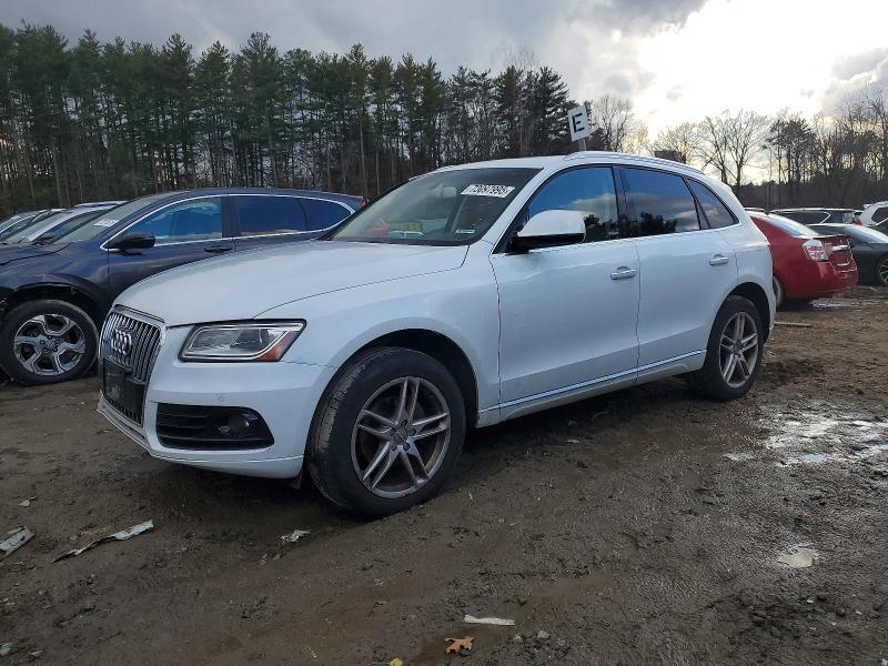2017 Audi Q5 VIN WA1C2AFP1HA066347 COPART salvage auction — NORMAL WEAR, Ct - Certificate Of Title, sold $2,600 on 2026-07-10 (photo 1)