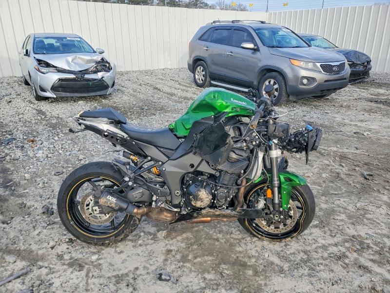 2025 Kawasaki Zx1100 VIN JKAZXBJ15SA000234 COPART salvage auction — ALL OVER, Ga - Cert Of Title-Salvage, sold $2,975 on 2026-07-30 (photo 1)