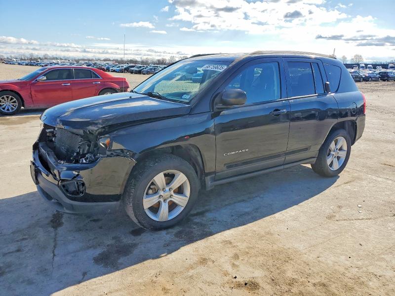 2016 Jeep Compass VIN 1C4NJCBA0GD811956 COPART salvage auction — FRONT END, Other, sold $825 on 2026-08-03 (photo 1)