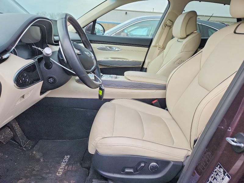 2023 Genesis Gv70 VIN KMUMADTB6PU102096 COPART salvage auction — FRONT END, Ct - Cert Of Title-Salvage, sold $8,100 on 2026-07-02 (photo 7)