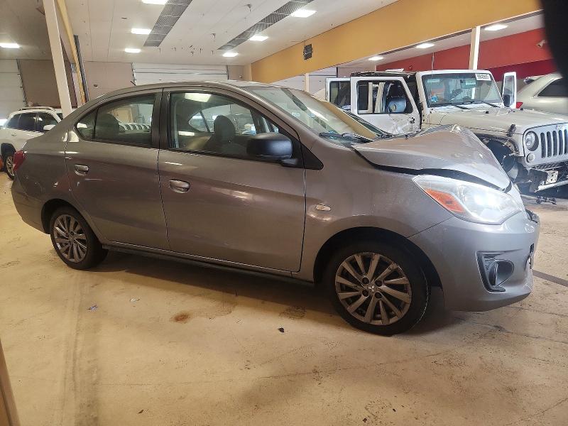 2019 Mitsubishi Mirage VIN ML32F3FJ8KHF10762 COPART salvage auction — FRONT END, Ri - Salvage Certificate Of Title, sold $475 on 2026-07-21 (photo 4)