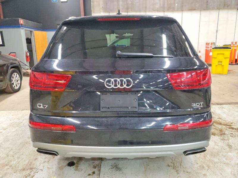 2018 Audi Q7 VIN WA1LAAF78JD030386 COPART salvage auction — MINOR DENT/SCRATCHES, In - Certificate Of Title, sold $7,400 on 2026-07-30 (photo 6)