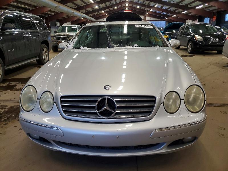 2002 Mercedes-benz Cl-class VIN WDBPJ75J82A022734 COPART salvage auction — MINOR DENT/SCRATCHES, Vt - Certificate Of Title, sold $3,350 on 2026-07-14 (photo 5)
