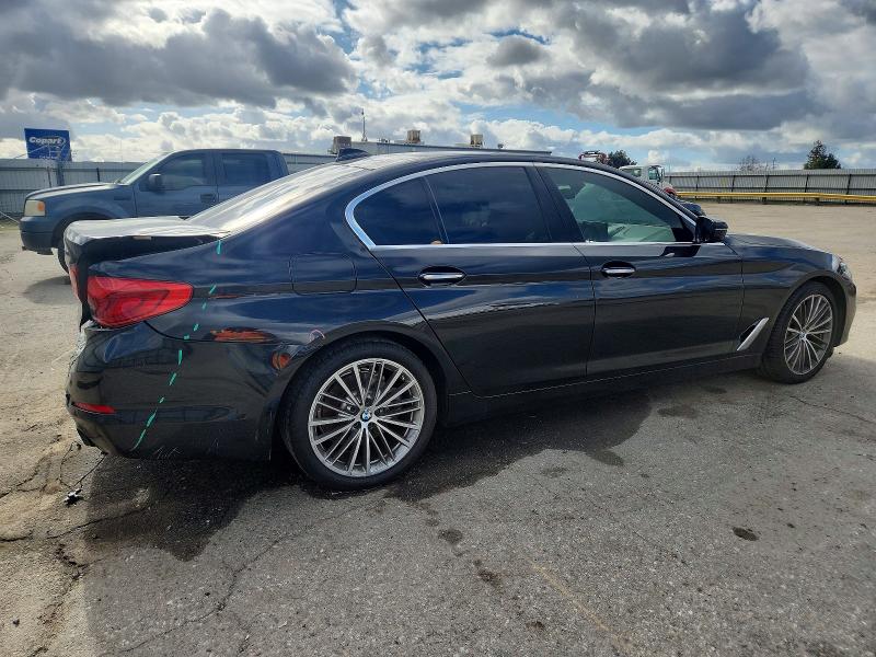 2018 BMW 5er VIN WBAJA5C51JG899608 COPART salvage auction — REAR END, Ca - Salvage Certificate, sold $7,100 on 2026-07-10 (photo 3)