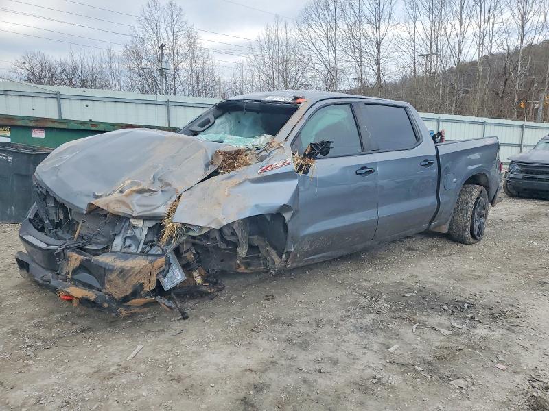 2021 Chevrolet Silverado VIN 3GCPYFED6MG407134 COPART salvage auction — ROLLOVER, WV - SALVAGE CERTIFICATE, sold $1,550 on 2026-07-02 (photo 1)