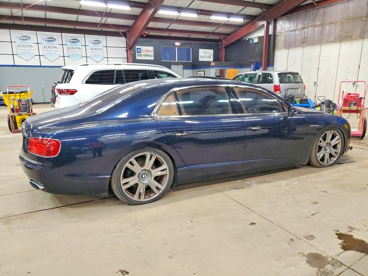 2014 Bentley Flying spur VIN SCBEC9ZA1EC094542 COPART salvage auction — Front End, FL - CERTIFICATE OF TITLE (P), sold $28,000 on 2026-06-17 (photo 3)