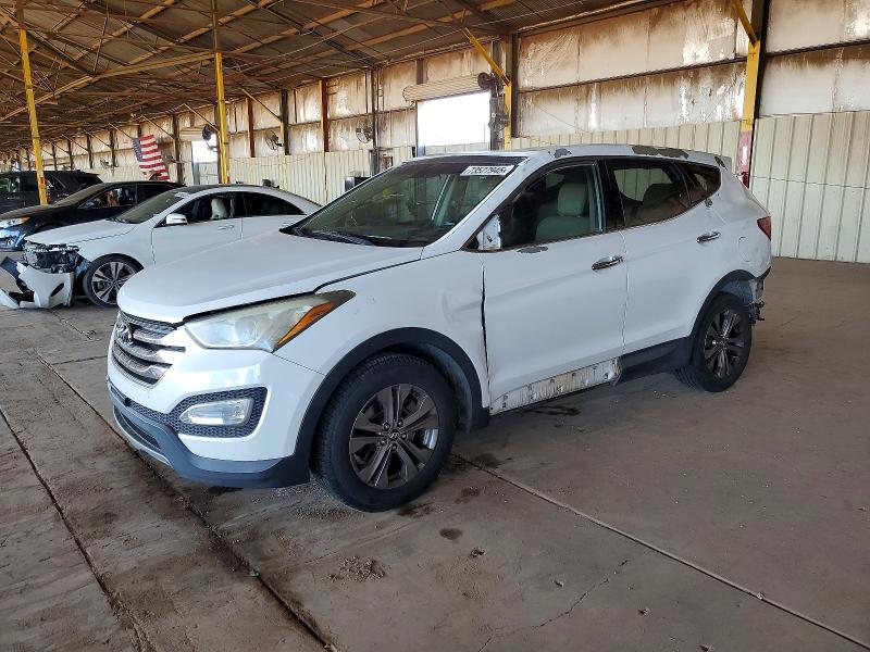 2013 Hyundai Santa fe VIN 5XYZU3LB6DG084545 COPART salvage auction — REAR END, Az - Cert Of Title - Salvage, sold $1,800 on 2026-08-03 (photo 1)