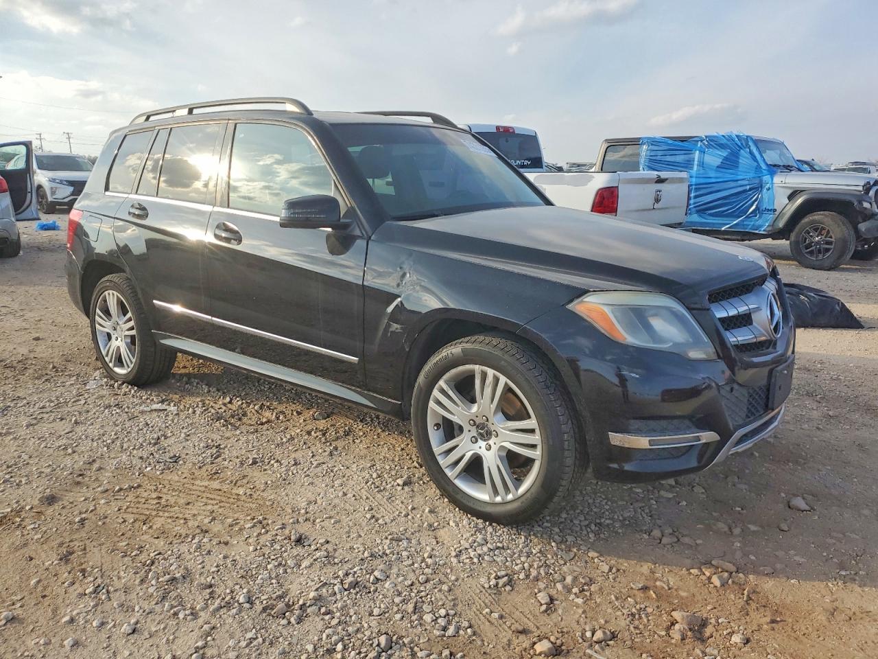 2014 Mercedes-Benz GLK-Class VIN WDCGG5HB9EG156222 COPART salvage auction — Mechanical, TX - CERTIFICATE OF TITLE, sold $2,500 on 2026-07-09 (photo 4)