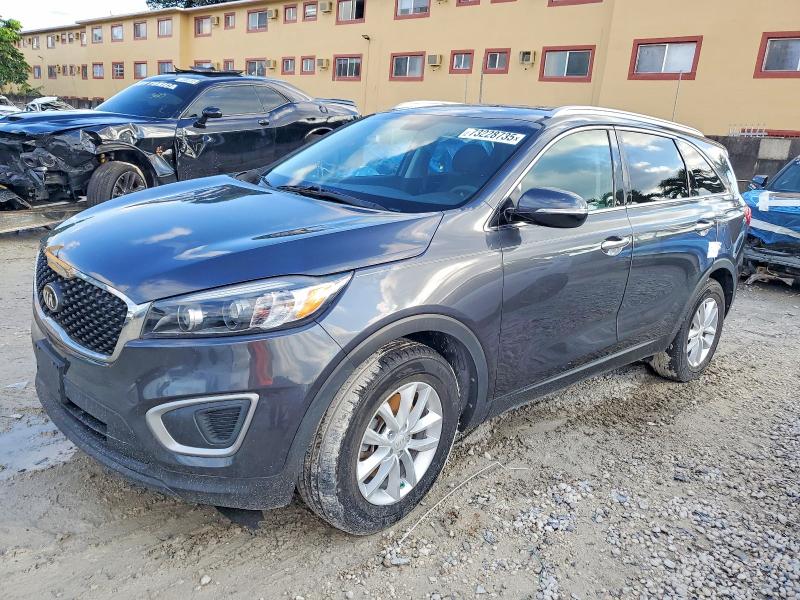 2018 Kia Sorento VIN 5XYPG4A38JG344438 COPART salvage auction — WATER/FLOOD, Fl - Cert Of Title-Slvg Rebld Flood, sold $3,600 on 2026-07-14 (photo 1)