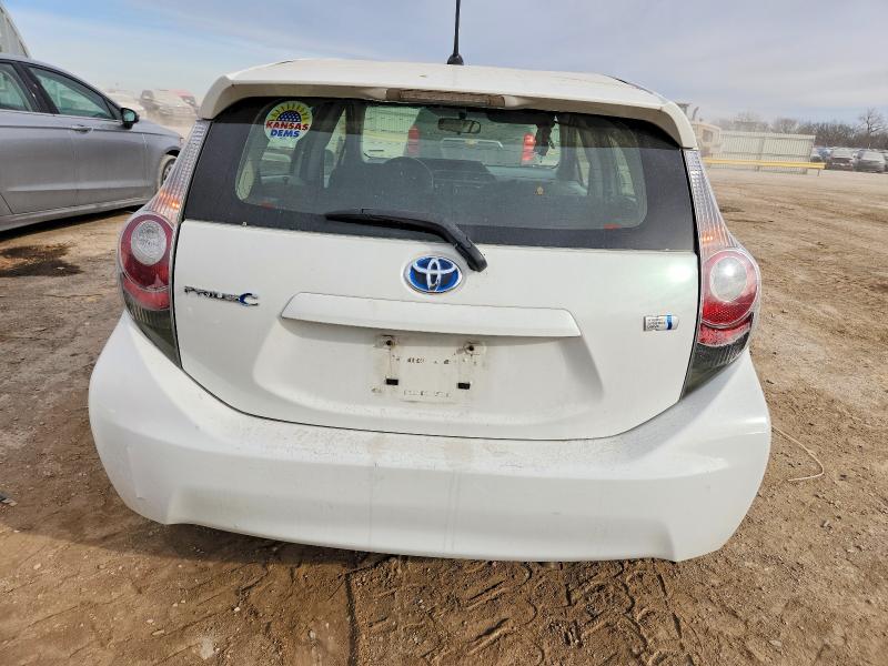 2013 Toyota Prius c VIN JTDKDTB33D1543896 COPART salvage auction — SIDE, Ks - Cert Of Title-Salvage, sold $225 on 2026-07-27 (photo 6)