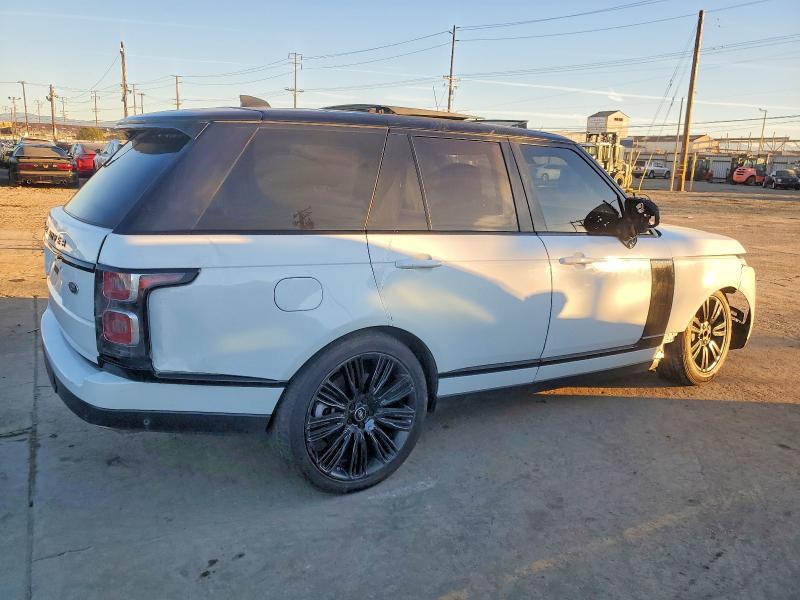 2018 Land rover RANGE ROVER VIN SALGS2RE5JA513705 COPART salvage auction — FRONT END, Ca - Salvage Certificate, sold $14,000 on 2026-07-29 (photo 3)