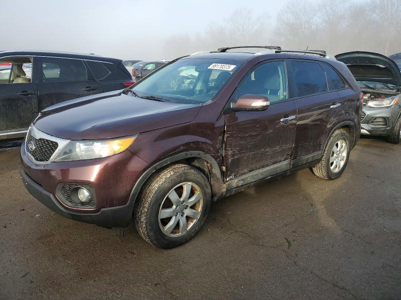 2012 Kia Sorento VIN 5XYKTDA61CG299104 COPART salvage auction — FRONT END, Oh - Cert Of Title-Salvage, sold $625 on 2026-07-23 (photo 1)