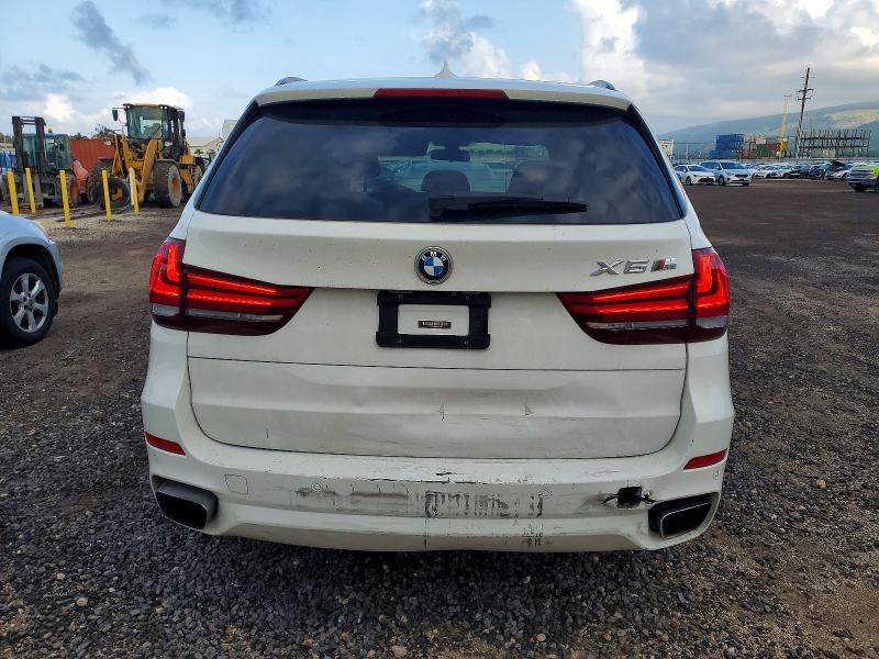2016 BMW X5 VIN 5UXKR2C59G0R71170 COPART salvage auction — REAR END, Hi - Certificate Of Salvage, sold $4,900 on 2026-07-27 (photo 6)