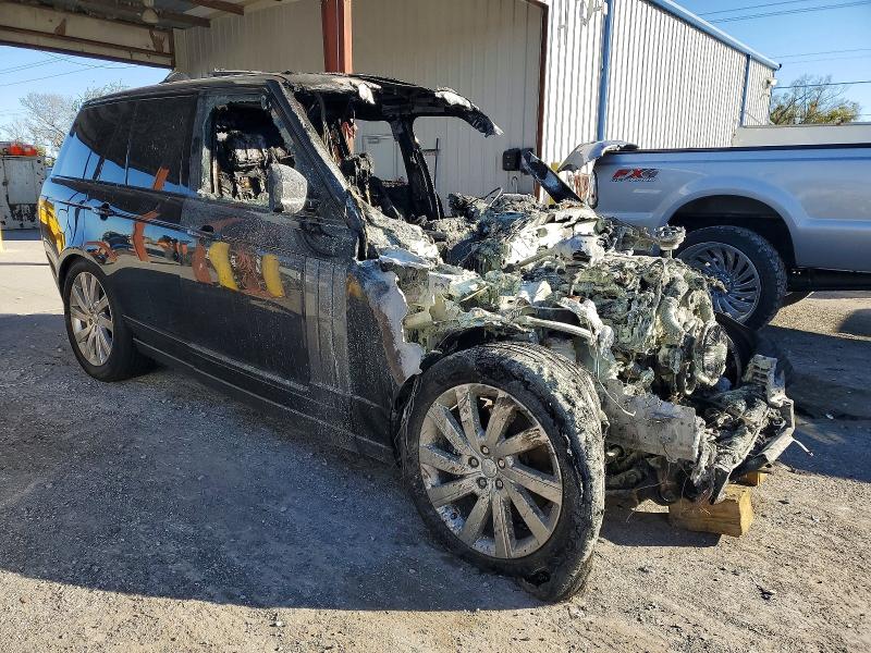2022 Land rover RANGE ROVER VIN SALGS2SE0NA469449 COPART salvage auction — BURN, Fl - Certificate Of Destruction, sold $475 on 2026-07-10 (photo 4)