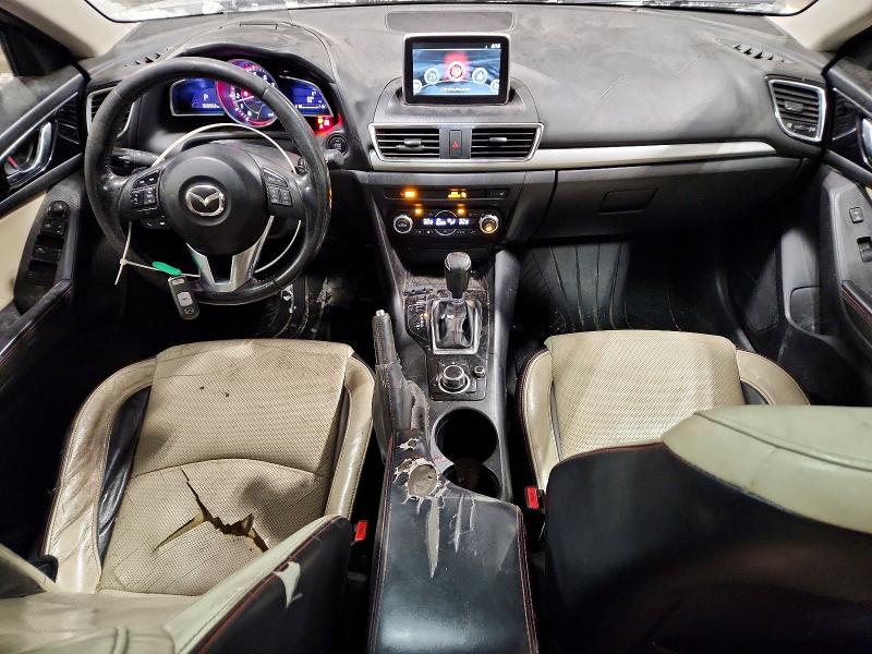 2014 Mazda 3 VIN JM1BM1M36E1189343 COPART salvage auction — REAR END, Salvage Title, sold $500 on 2026-07-28 (photo 8)