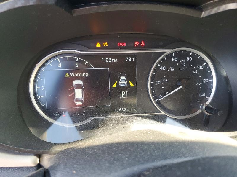 2021 Nissan Versa VIN 3N1CN8EV1ML838759 COPART salvage auction — REAR END, Tx - Salvage Vehicle Title, sold $1,250 on 2026-07-02 (photo 9)