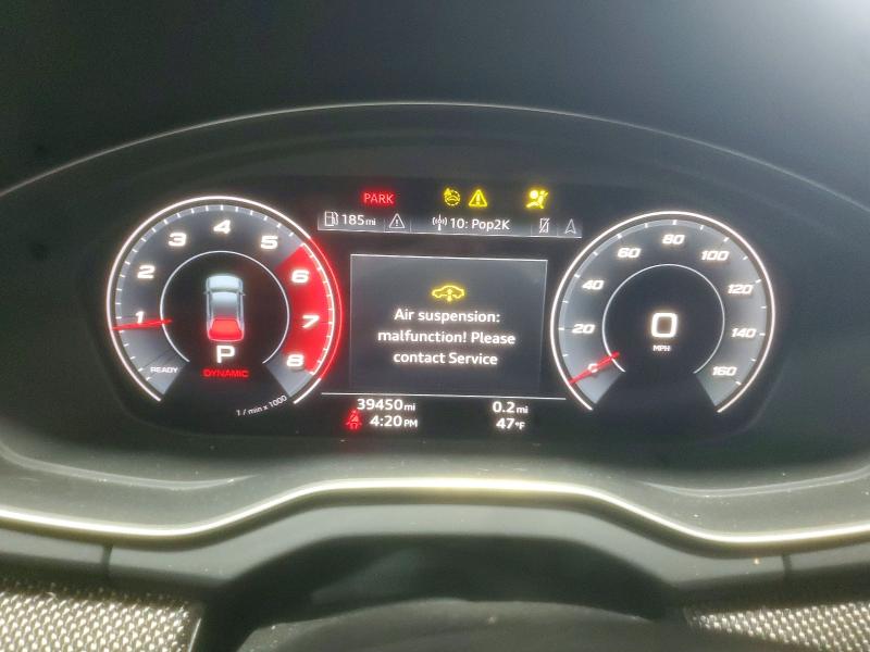 2023 Audi Q5 VIN WA1B4AFY0P2161442 COPART salvage auction — SIDE, Vt - Cert Of Title-Salvage Vehicle, sold $18,100 on 2026-07-17 (photo 9)