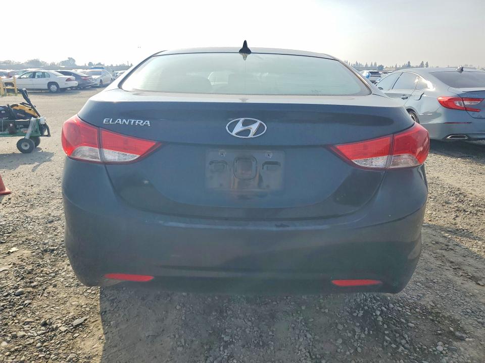 2013 Hyundai Elantra VIN KMHDH4AE2DU873075 COPART salvage auction — NORMAL WEAR, Ca - Salvage Acquisition Billofsale, sold $625 on 2026-07-09 (photo 6)